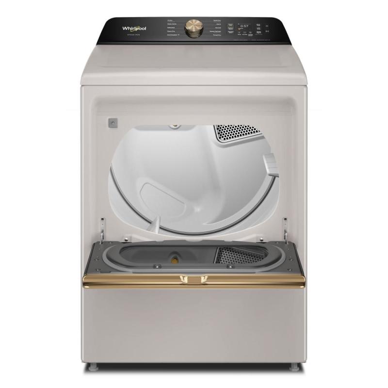 27" Whirlpool 7.5 Cu. Ft. Smart Electric Dryer with Steam Iron and AI Dry - YWED8509TL