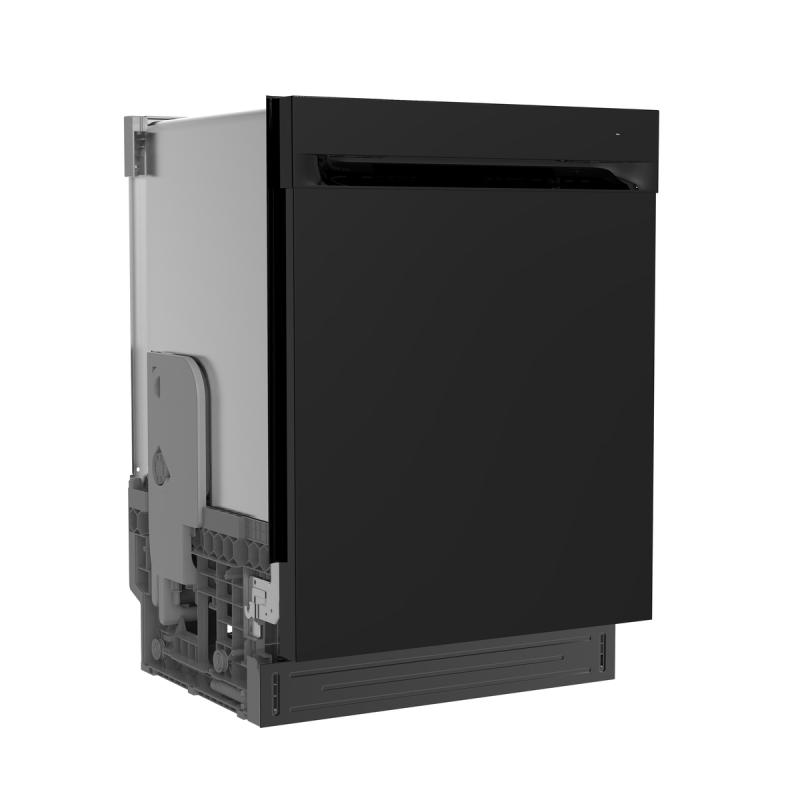 24" GE 54 dB Universal Tall Tub Hybrid Interior Dishwasher in Black - UDT610HSZBB
