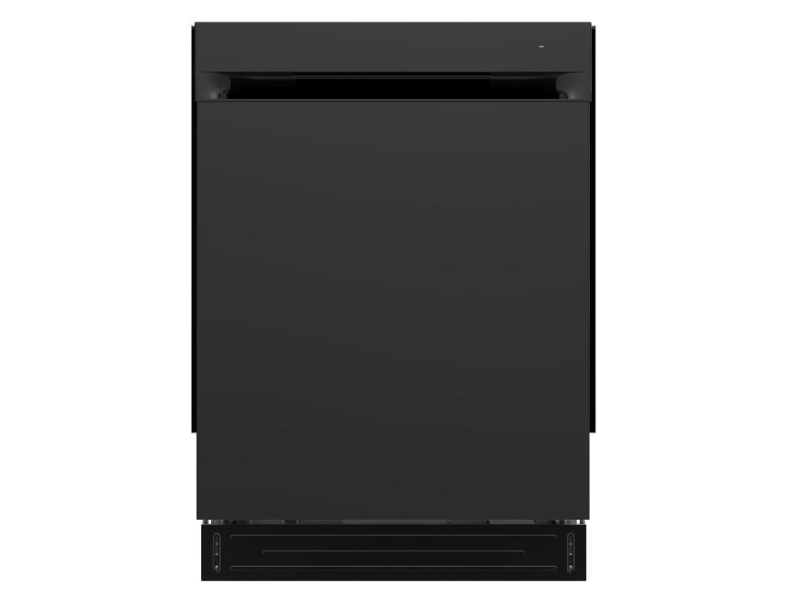 24" GE 54 dB Universal Tall Tub Hybrid Interior Dishwasher in Black - UDT610HSZBB