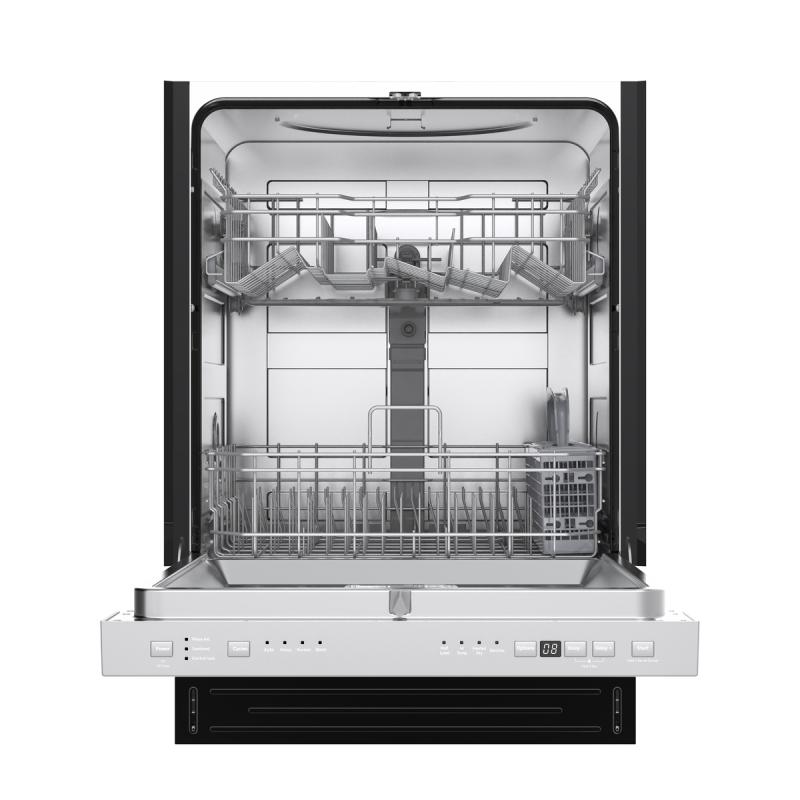 24" GE 54 dB Universal Tall Tub Hybrid Interior Dishwasher in Stainless Steel - UDT610HSZSS