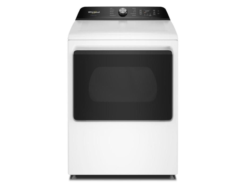 27" Whirlpool Top Load Washer & Smart Electric Dryer - WTW8507TW-YWED8509TW