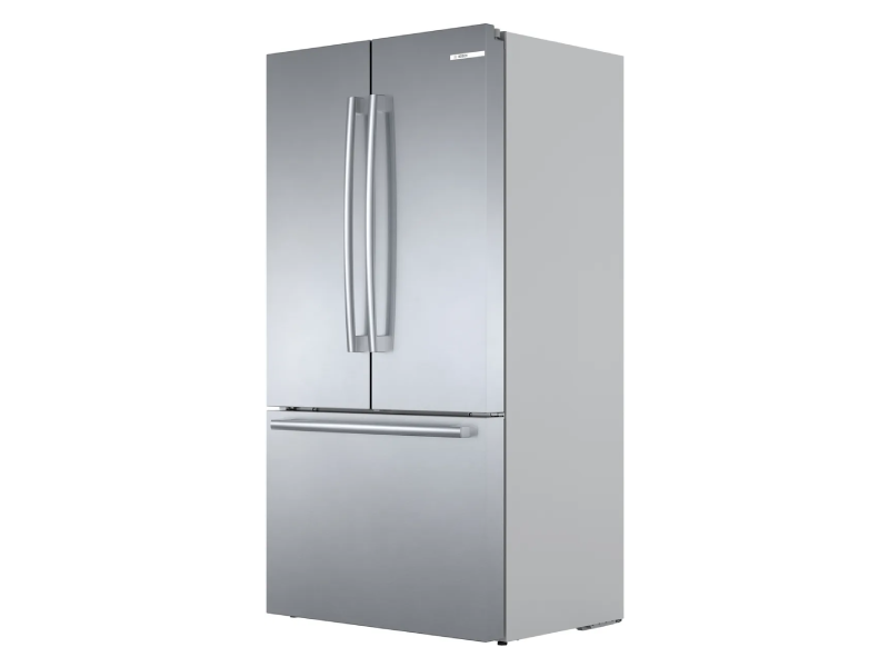 36" Bosch 21 Cu. Ft. 800 Series French Door Bottom Mount Inox-easyclean - B36CT80SNS