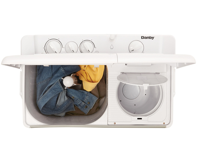 29" Danby Twin Tub 9.90 lbs Washing Machine - DTT100A1WDB