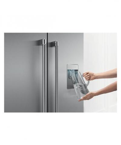 36" DCS Activesmart French Door Brushed Stainless Steel Refrigerator - RF201ACUSX1