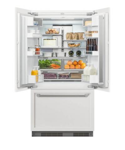 36" DCS 16.8 Cu. Ft. ActiveSmart French Door Built-in Refrigerator - RS36A72JC1