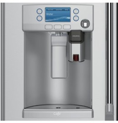 Café 27.8 cu. ft. French-Door Refrigerator w/Keurig K-Cup Brewing System - CFE28USHSS