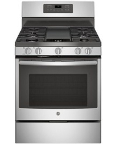 30" GE Free-Standing Convection Self Cleaning Gas Range - JCGB700SEJSS