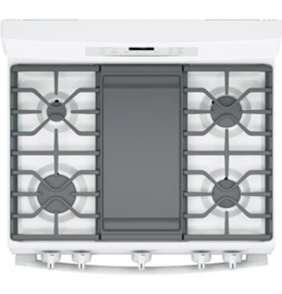 30" GE Free-Standing Gas Convection Self Cleaning Gas Range - JCGB700DEJWW