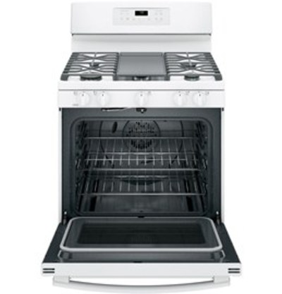 30" GE Free-Standing Gas Convection Self Cleaning Gas Range - JCGB700DEJWW