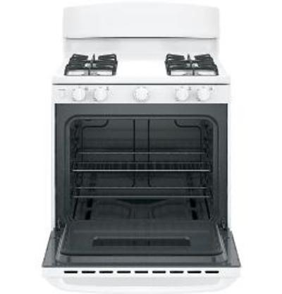 30" GE Free-Standing Standard Clean Gas Range - JCGBS10DEKWW